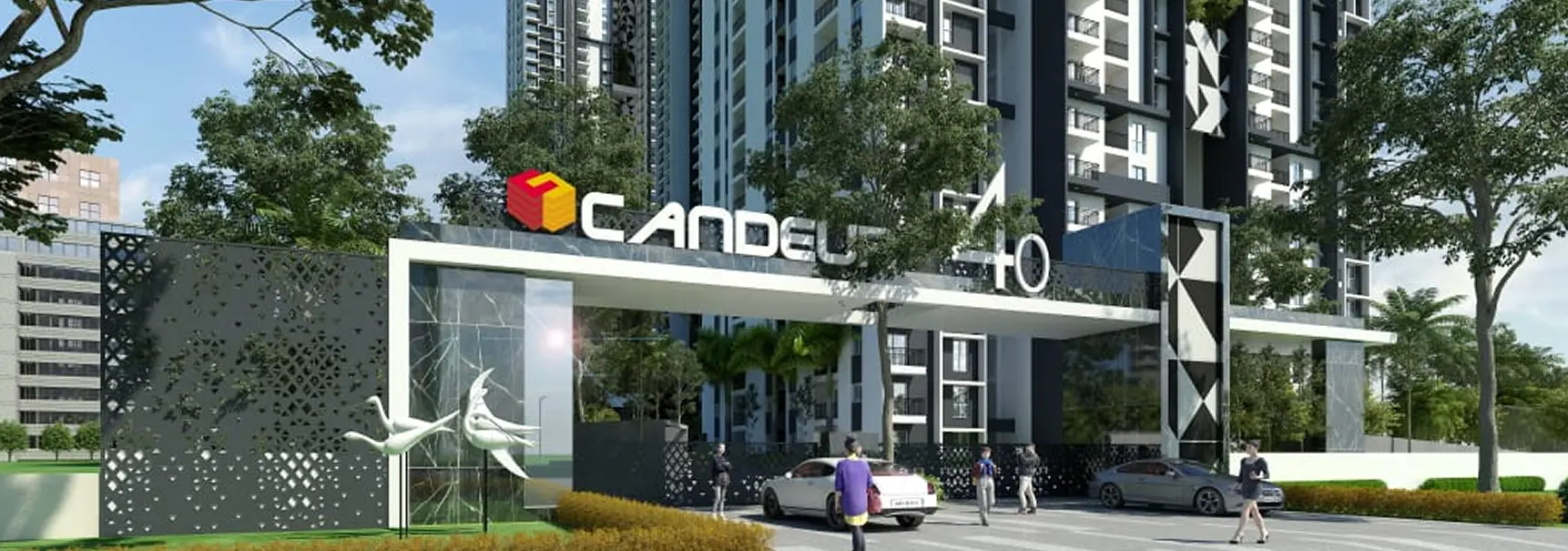 Candeur 40 community entrance
