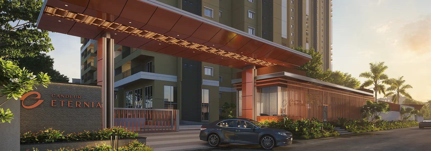 Candeur Eternia main entrance